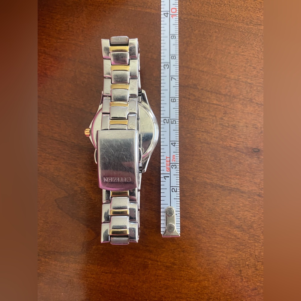 Citizen Eco-Drive Silhouette Women's Two-Tone Stainless Steel Crystal Watch - Picture 10 of 10
